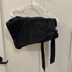NWOT Zara Baggy Paperbag Shorts